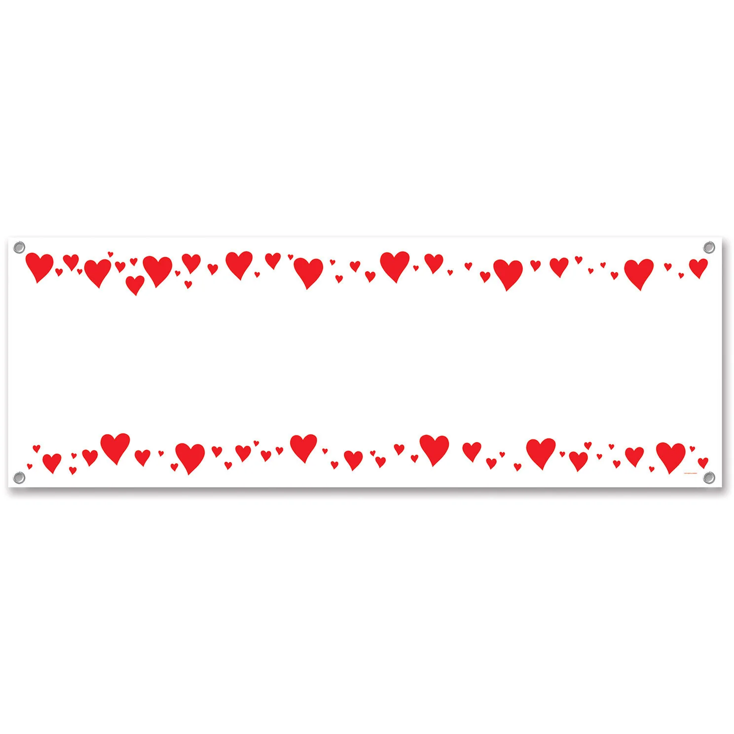 Hearts Sign Banner