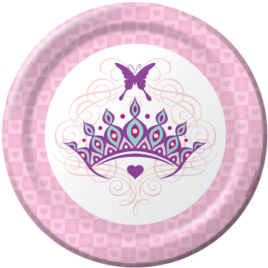 Her Highness Dessert Plates (8ct)