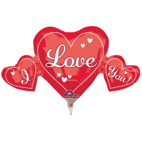 I Love You Trio Mini Shape