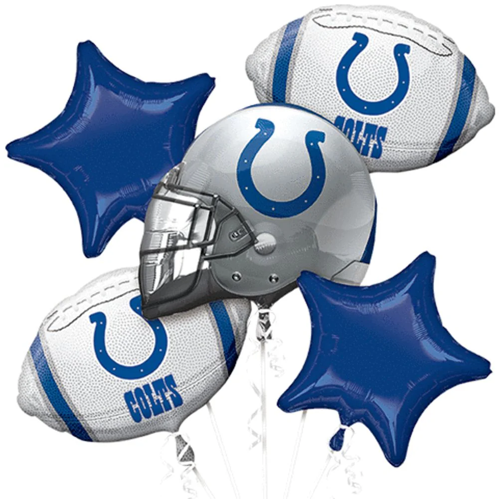 Indianapolis Colts Bouquet Of Balloons