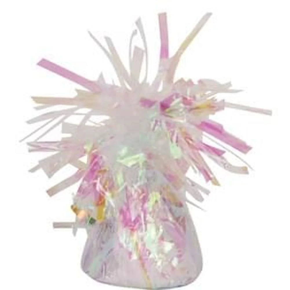 Iridescent Foil Balloon Weight 6 Oz (1 ct)