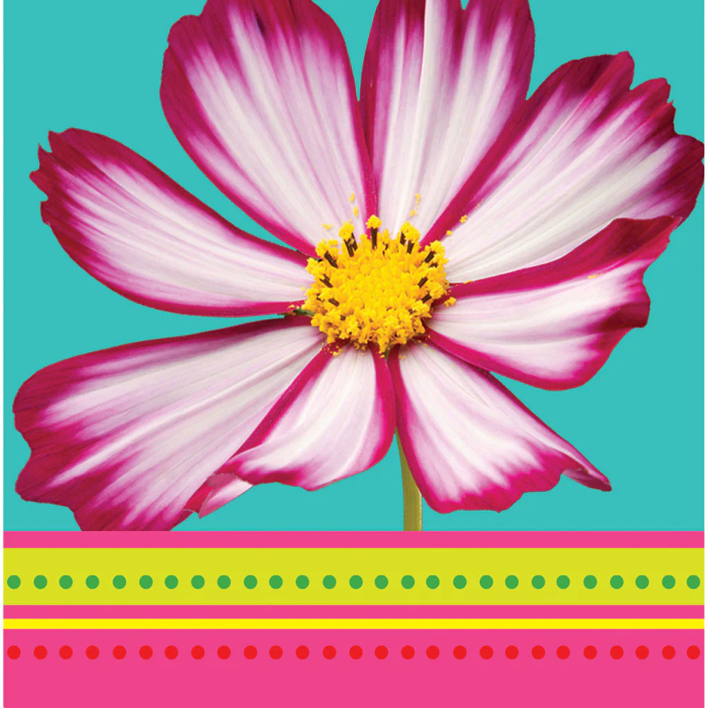 Island Flowers Luncheon Napkins (16ct) - Image 2