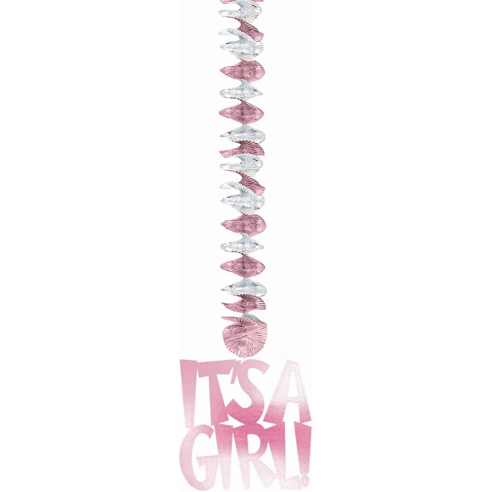 Its A Girl Dangling Cutouts (3 ct)
