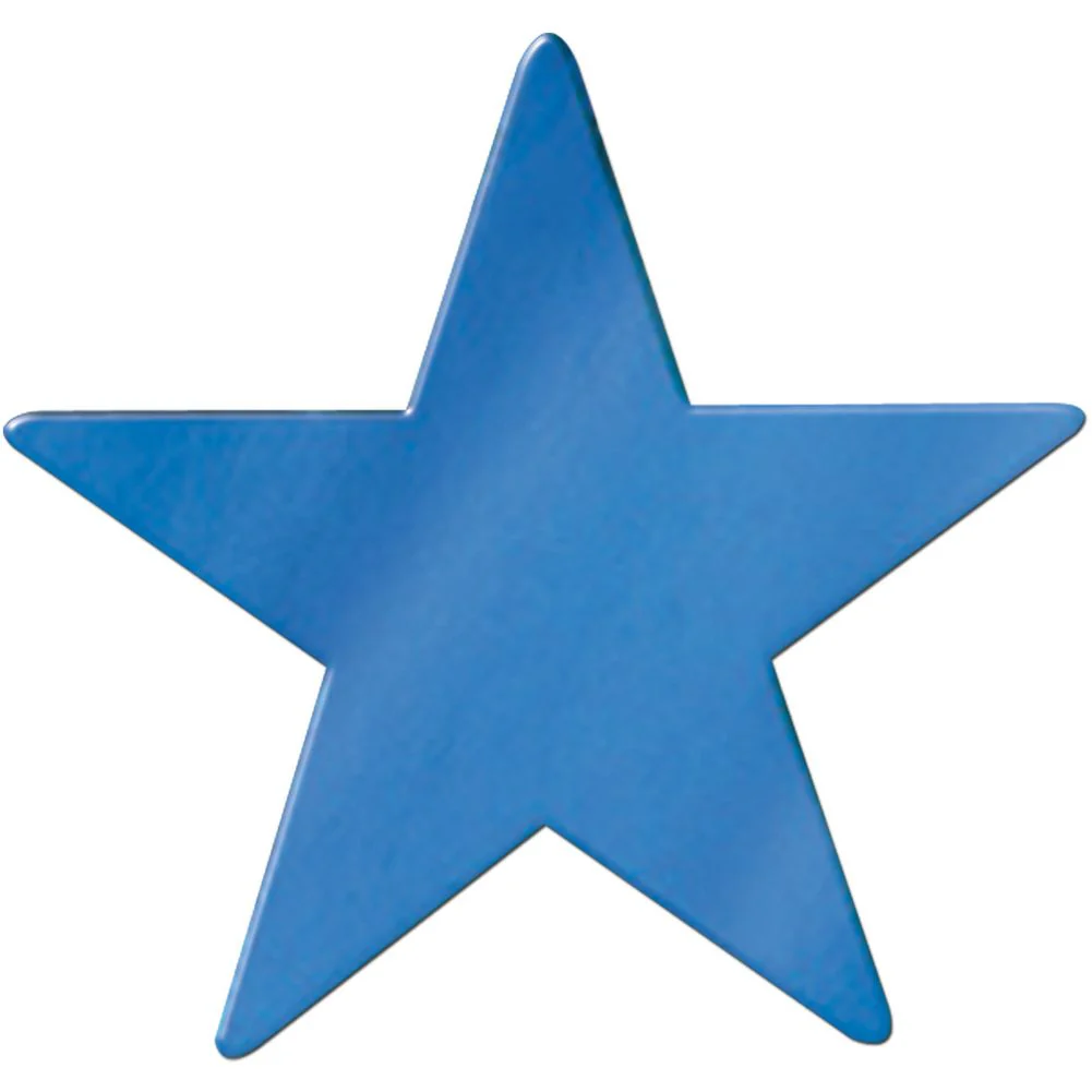 Jumbo Foil Star Cutout