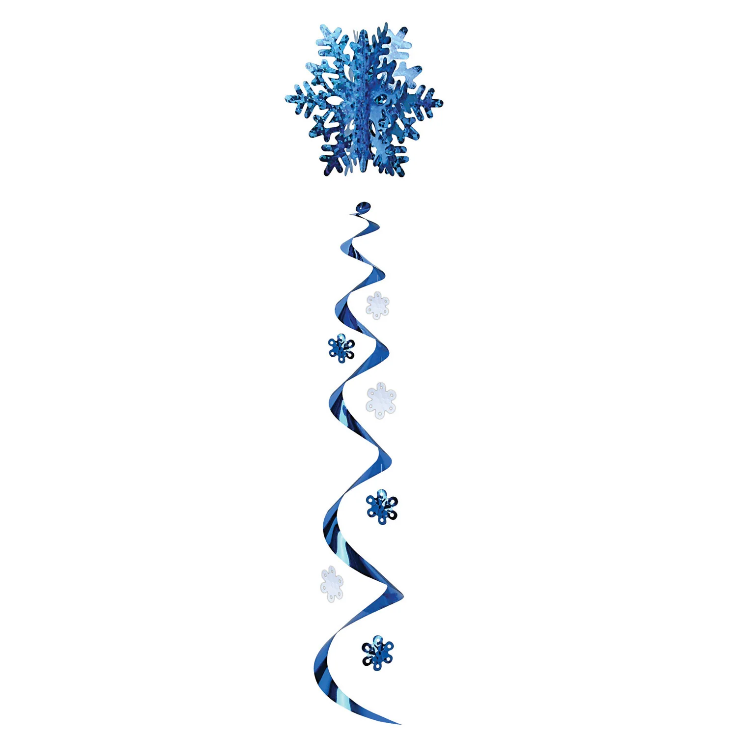 Jumbo Snowflake Hanging Swirl