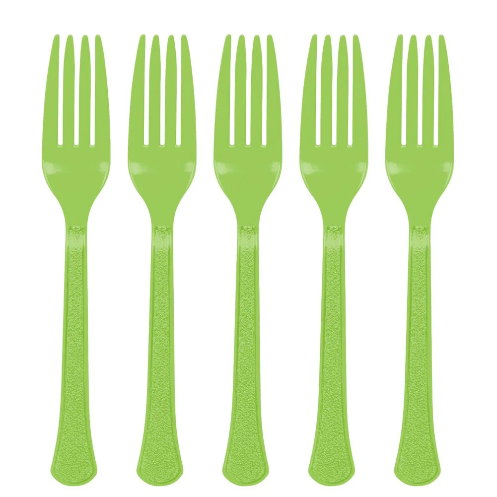 Kiwi Heavy Weight Plastic Forks (20ct)
