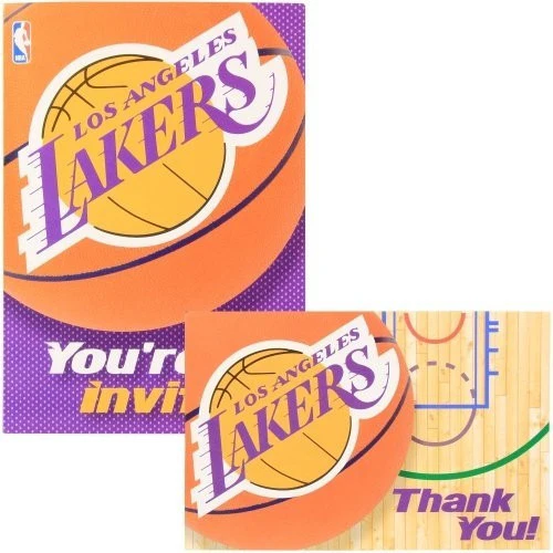 L.A. Lakers Invitations