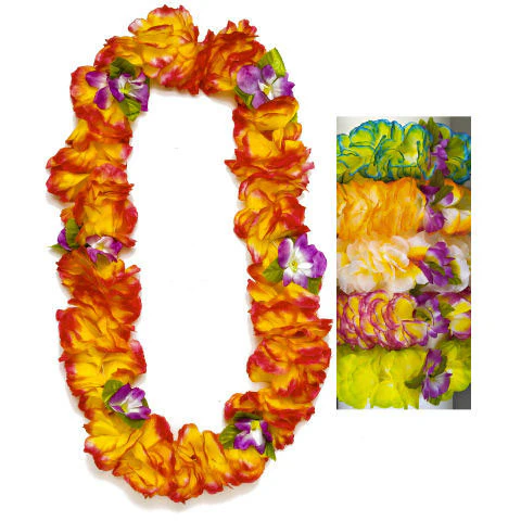 Large Orchid Lei (1ct)