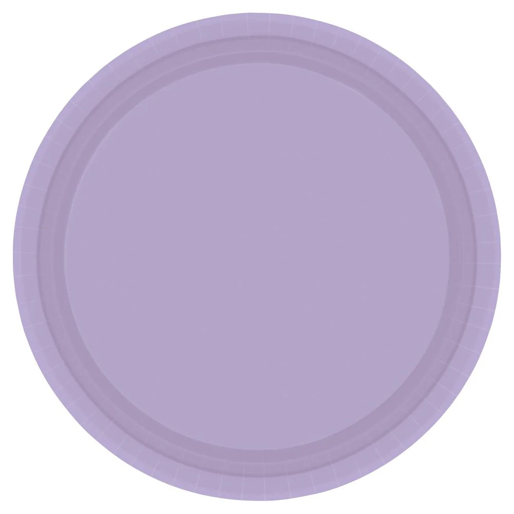 Lavender Paper Dessert Plates (20ct)