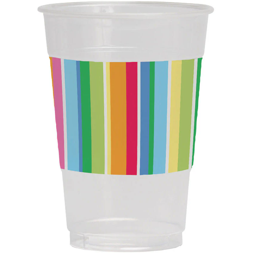 Lazy Days 16oz Plastic Cups (8ct)