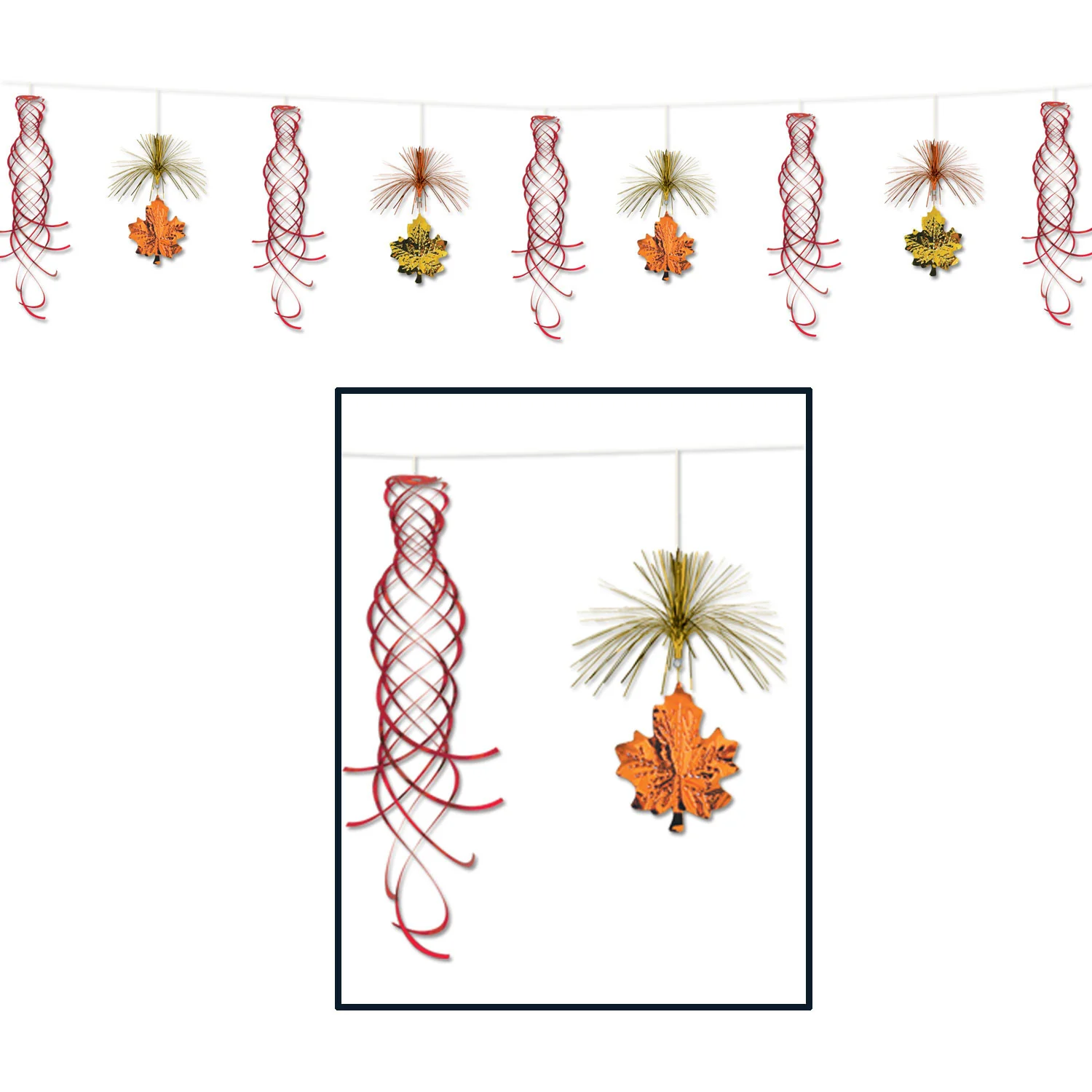 Leaf Shimmer Garland