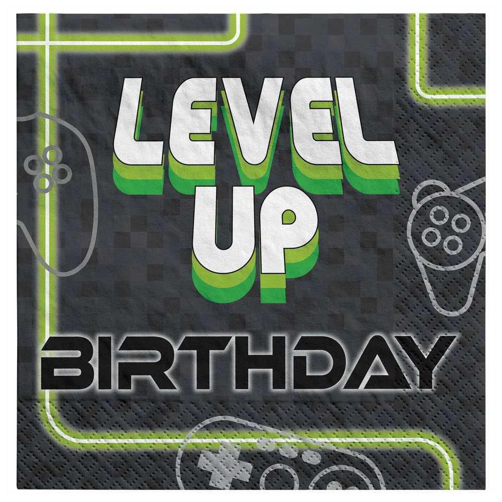 Level Up Lunch Napkins (16ct)