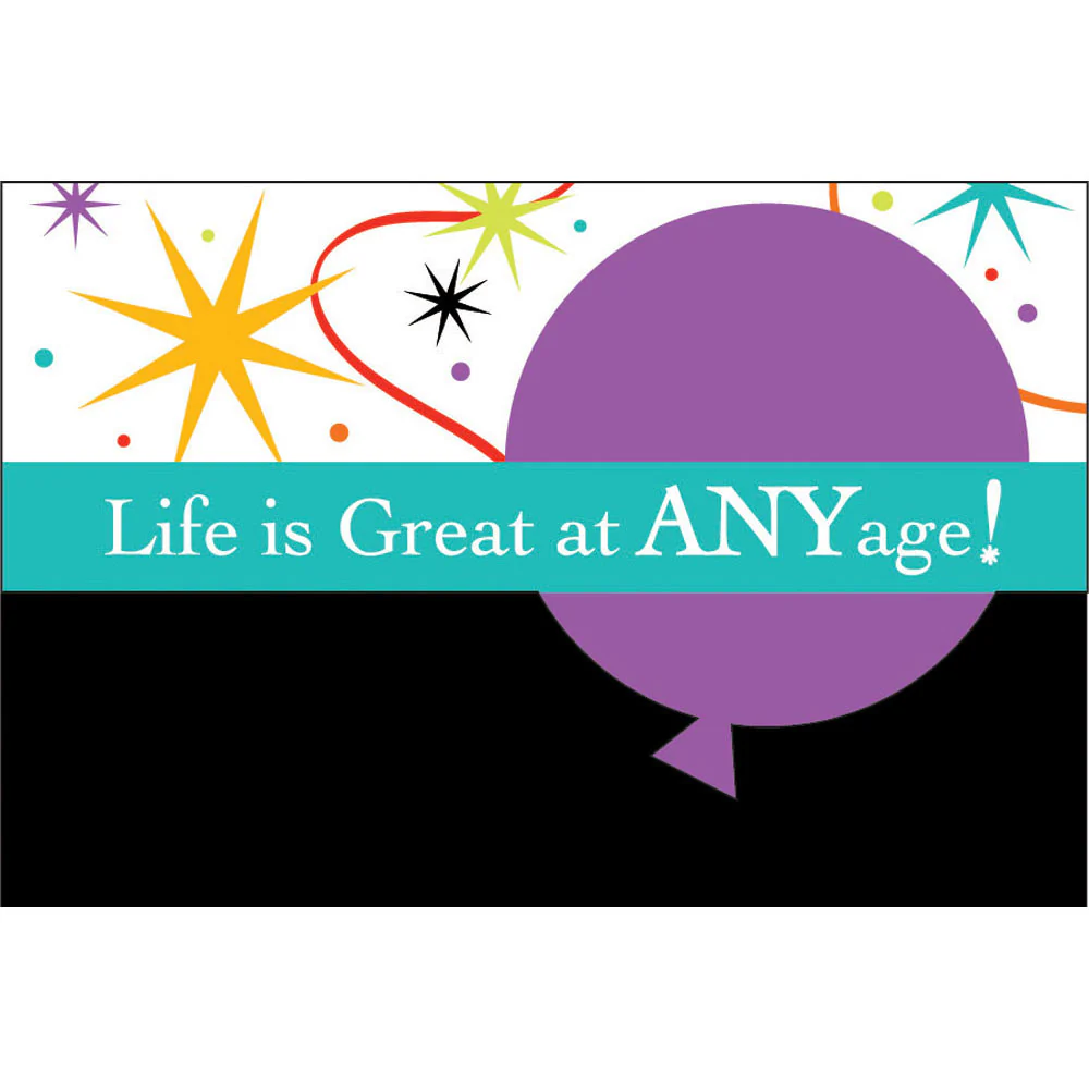 Life Is Great Invites (8 per