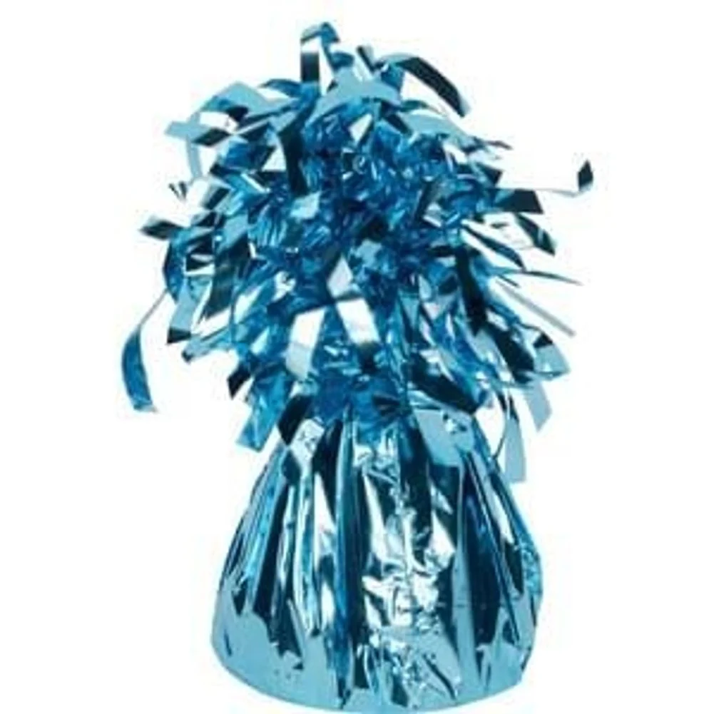 Light Blue Foil Balloon Weight 6 Oz (1 ct)