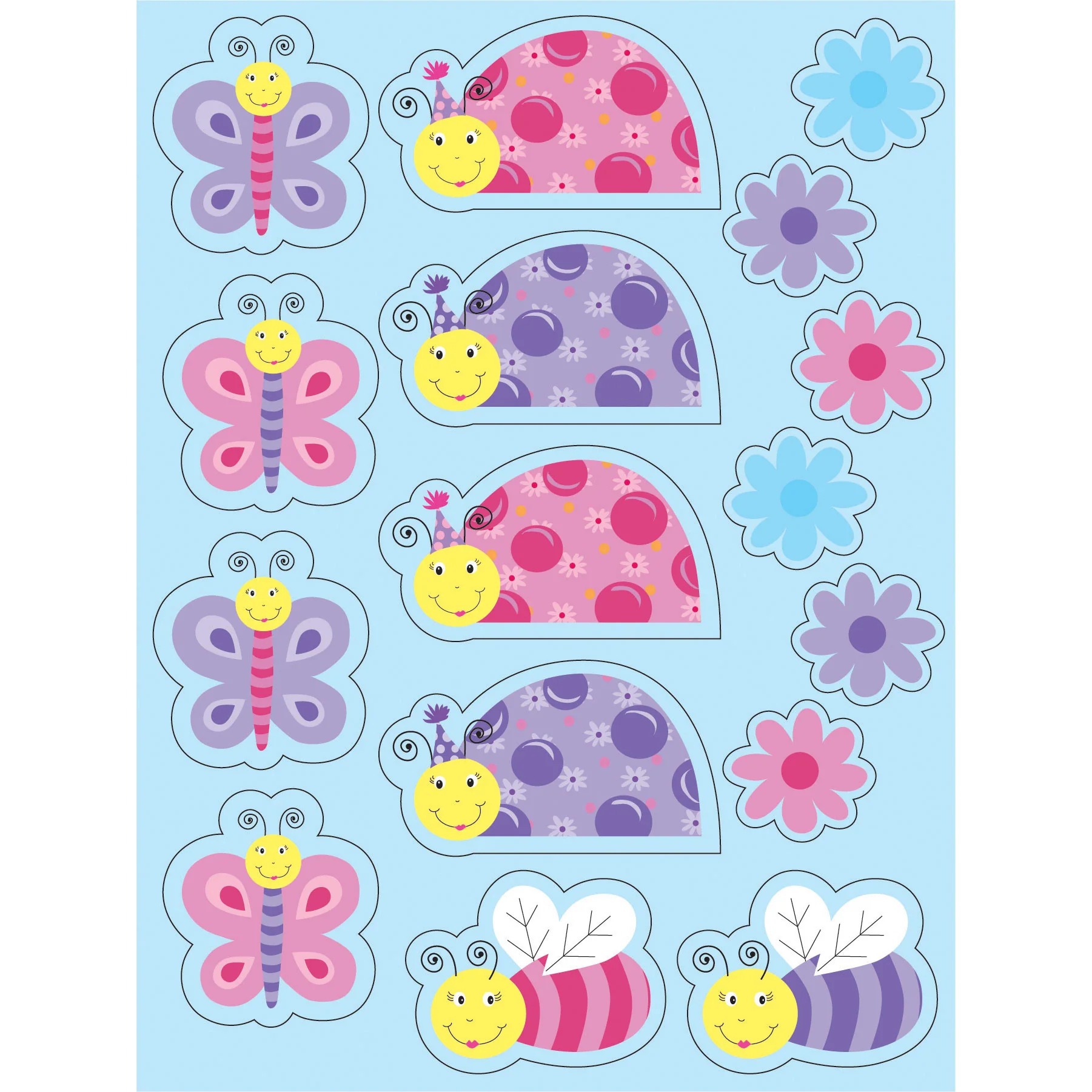 Lil' Lady Sticker (4 per pack
