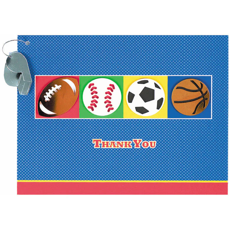 Little Champs Thank You Notes