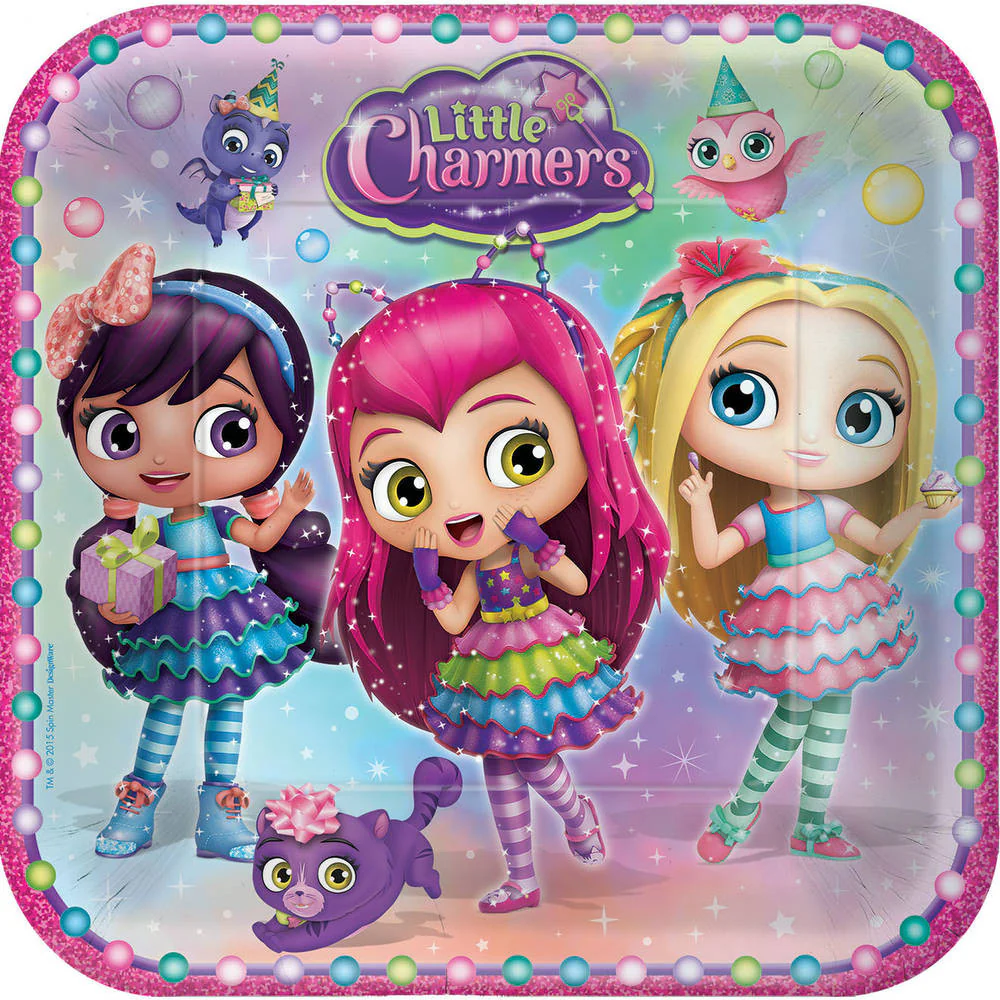 Little Charmers Dinner Plates (8 ct)
