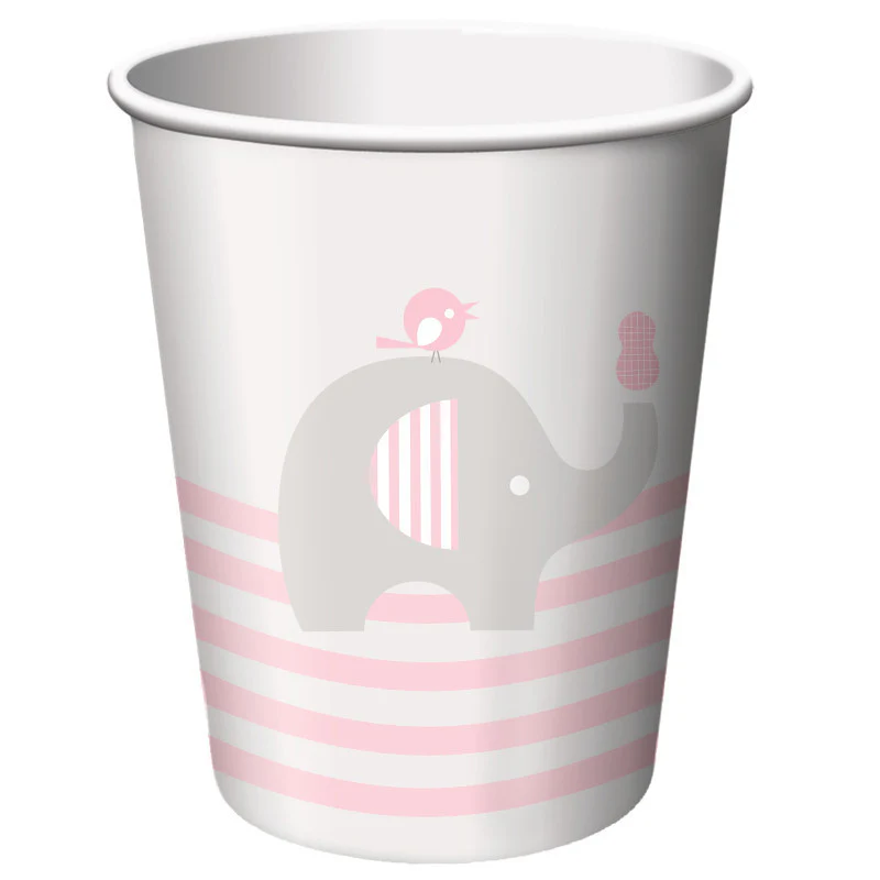 Little Peanut Girl 9oz Paper Cups (8 ct)