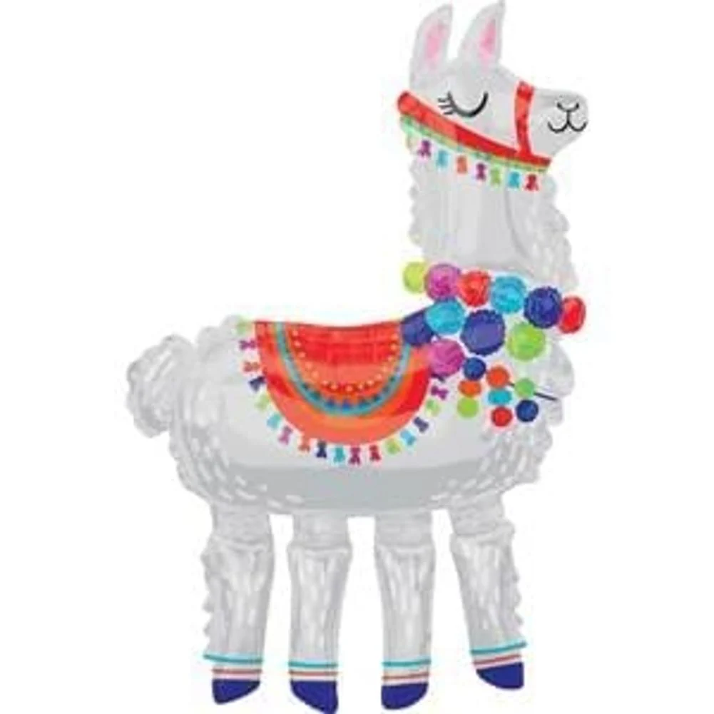 Llama Air Walker Foil Balloon
