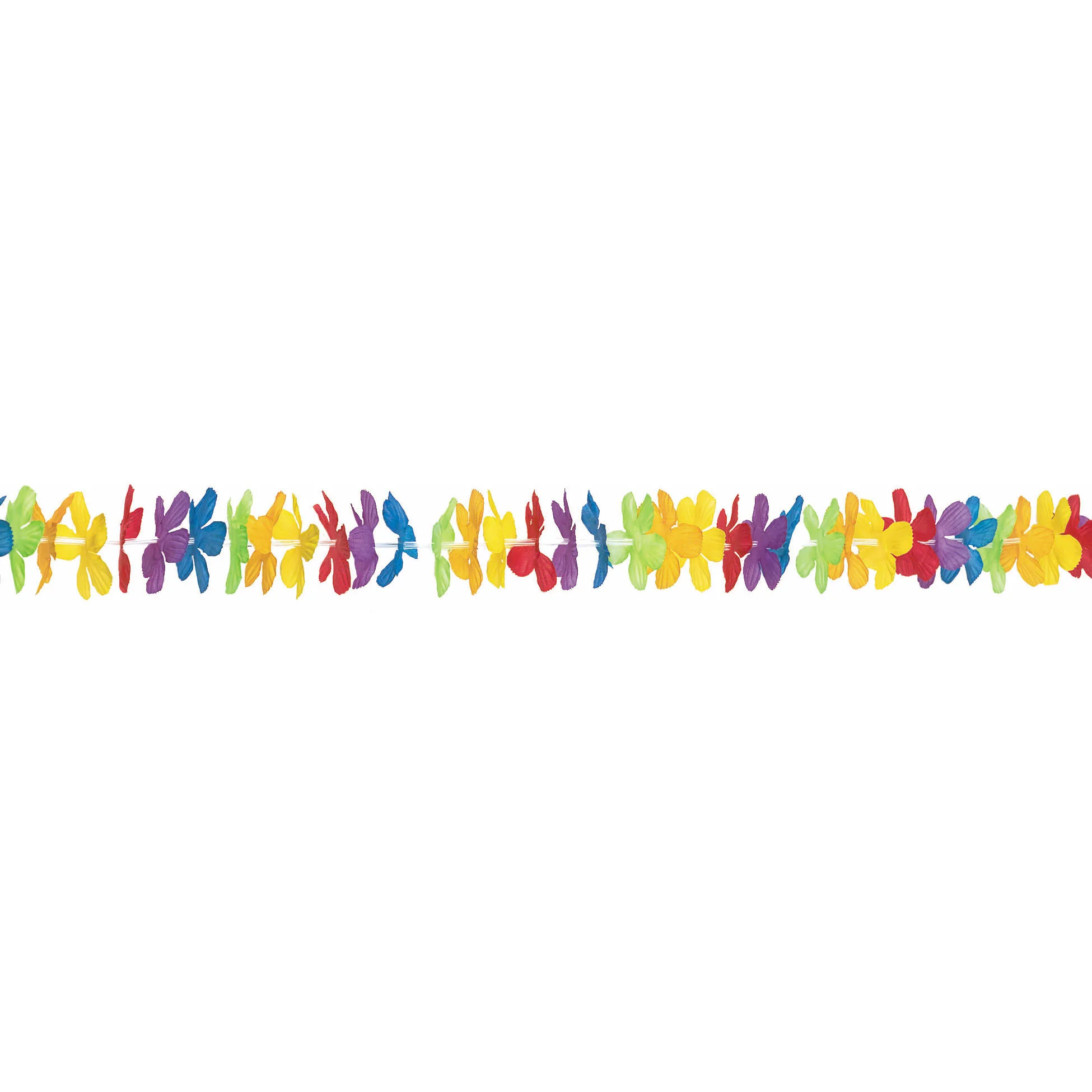 Luau Fabric Flower Garland (1ct)