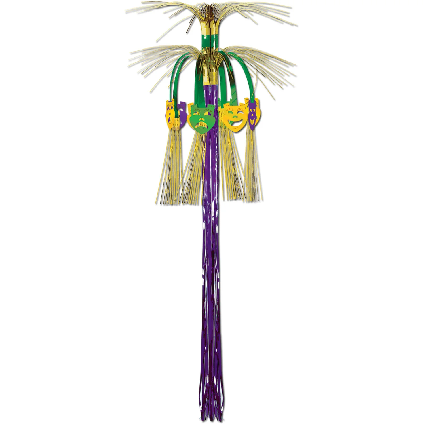 Mardi Gras Cascade Hanging Column