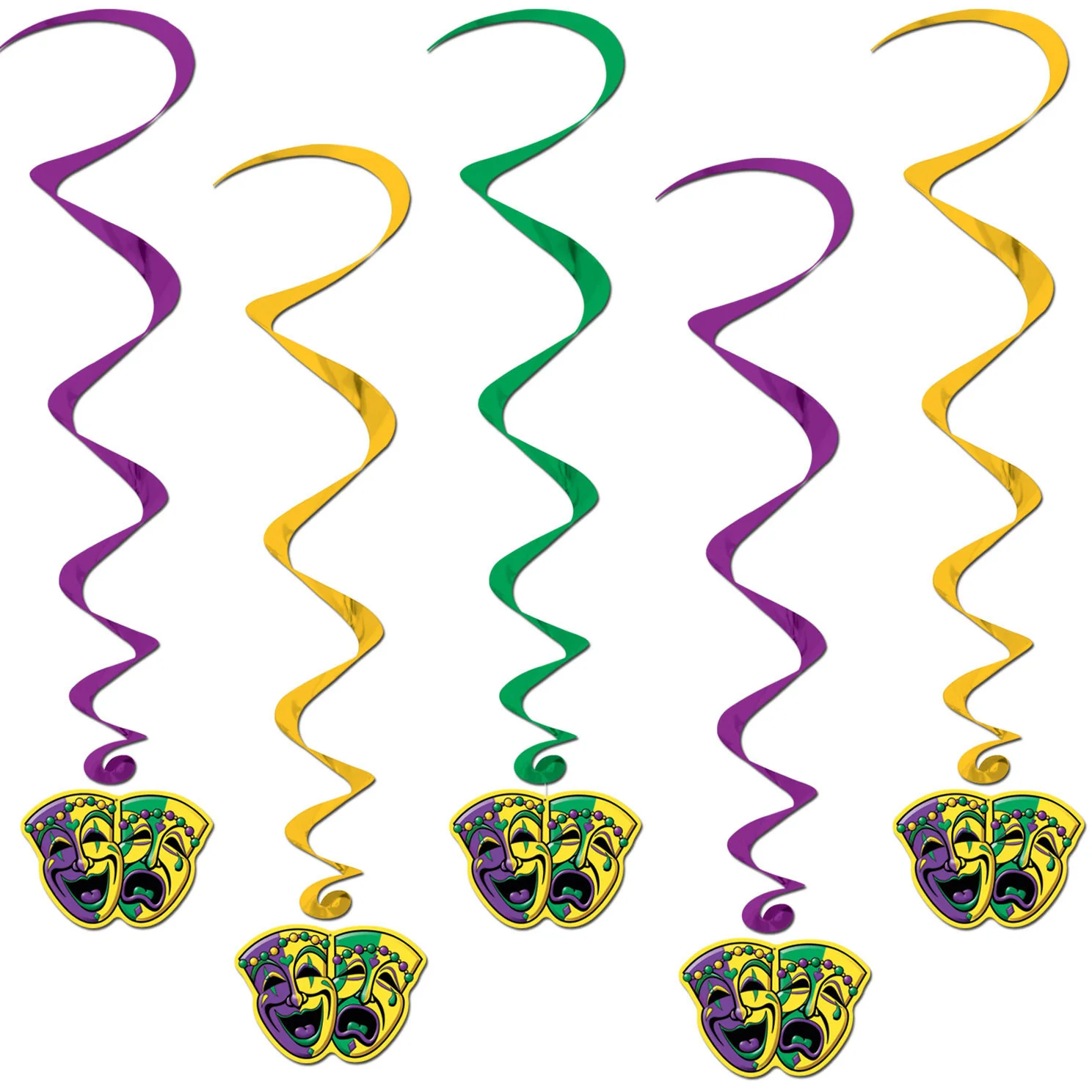 Mardi Gras Whirls