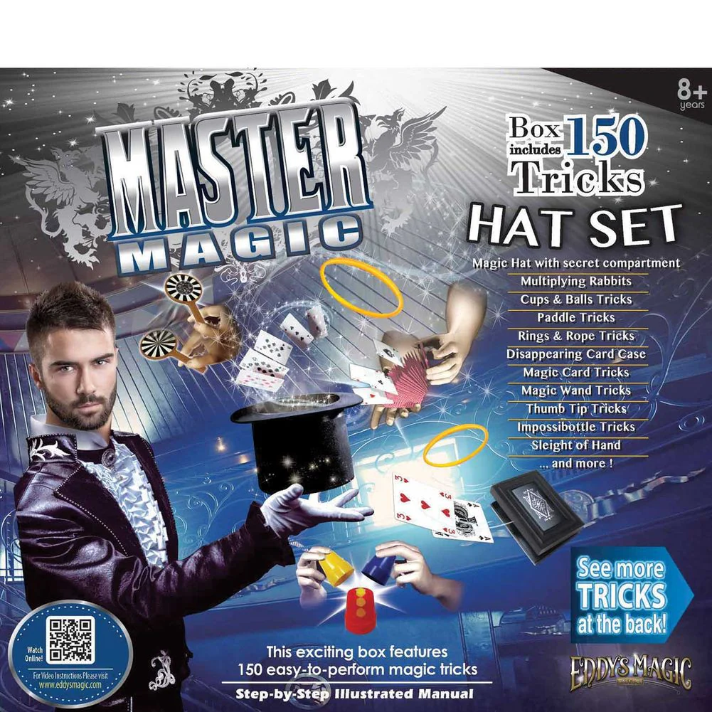 Master Magic 150 Magic Hat Set