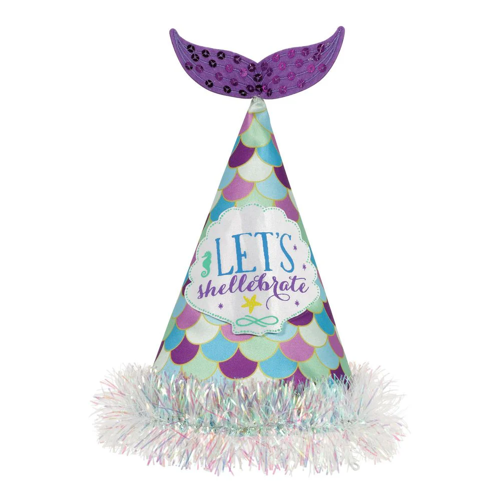 Mermaid Wishes Deluxe Party Hat