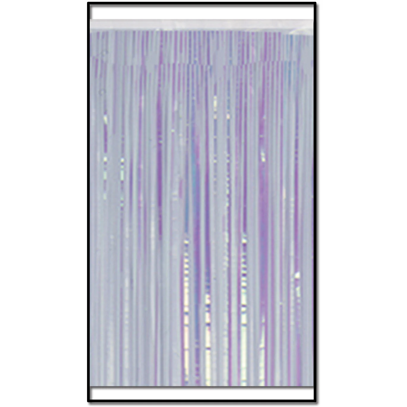 Metallic Fringe Drape
