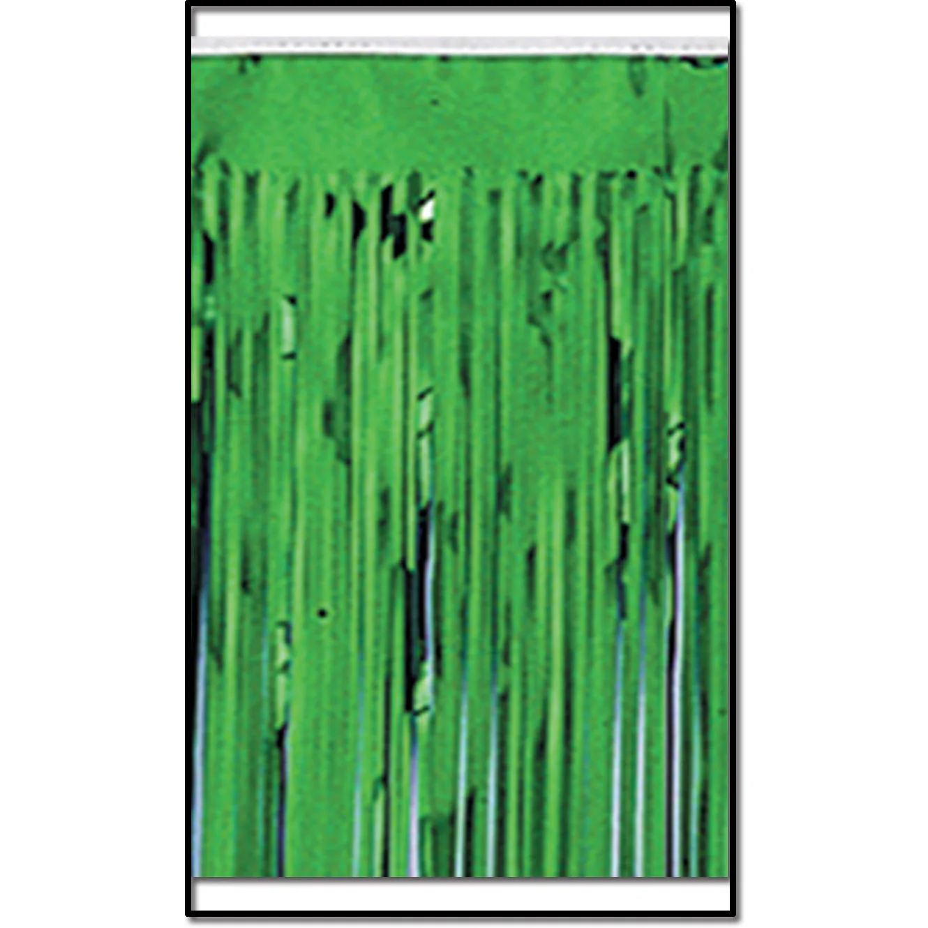 Metallic Fringe Drape