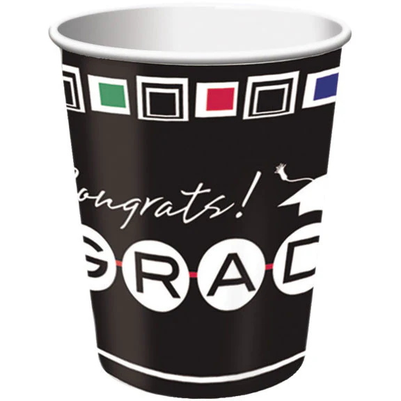 Mod Grad 9oz Cups (8ct)