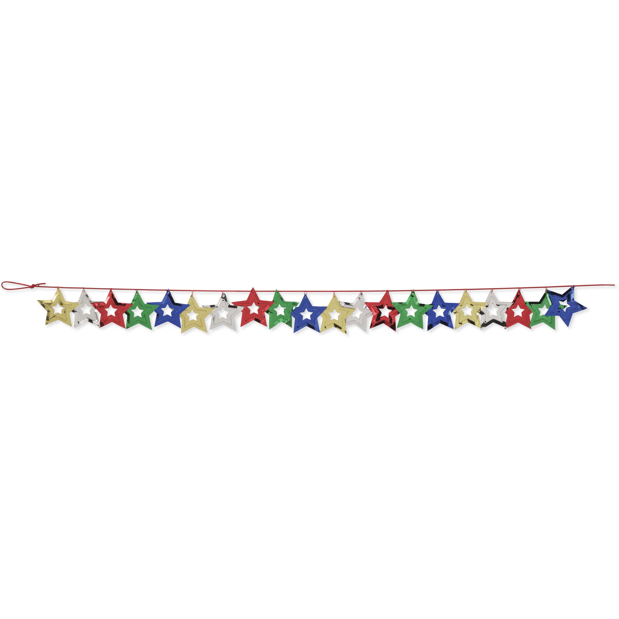 Multicolor Star Garland