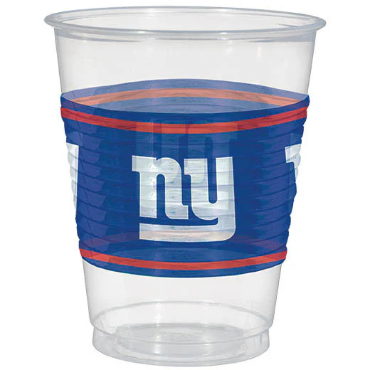 New York Giants 16oz Plastic Cups (25ct)