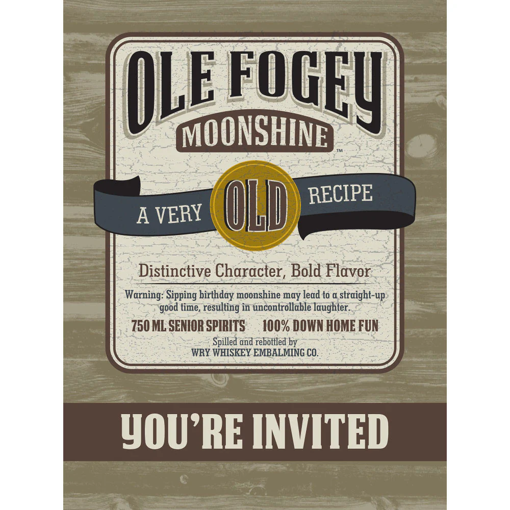 Ole Fogey Invitations