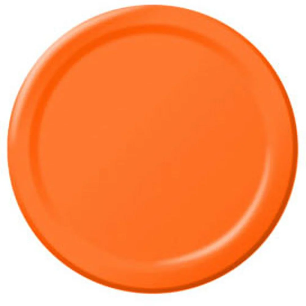 Orange Peel Paper Dessert Plates (8ct)