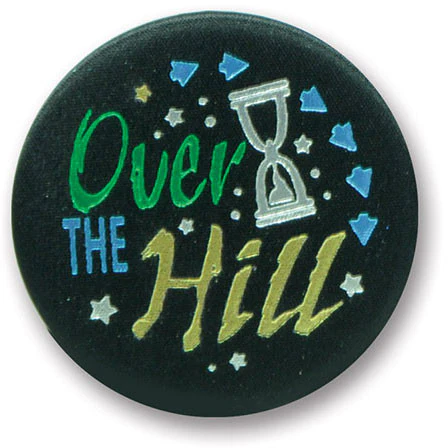Over-The-Hill Satin Button