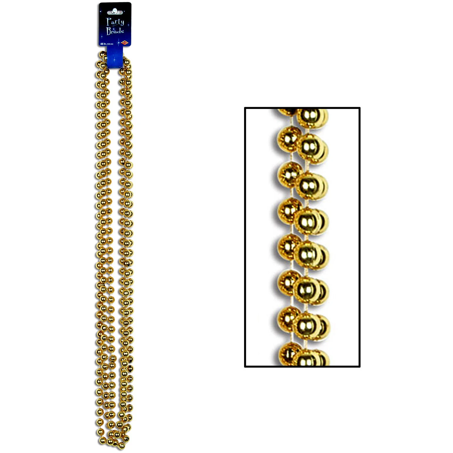 Party Beads - Large Round