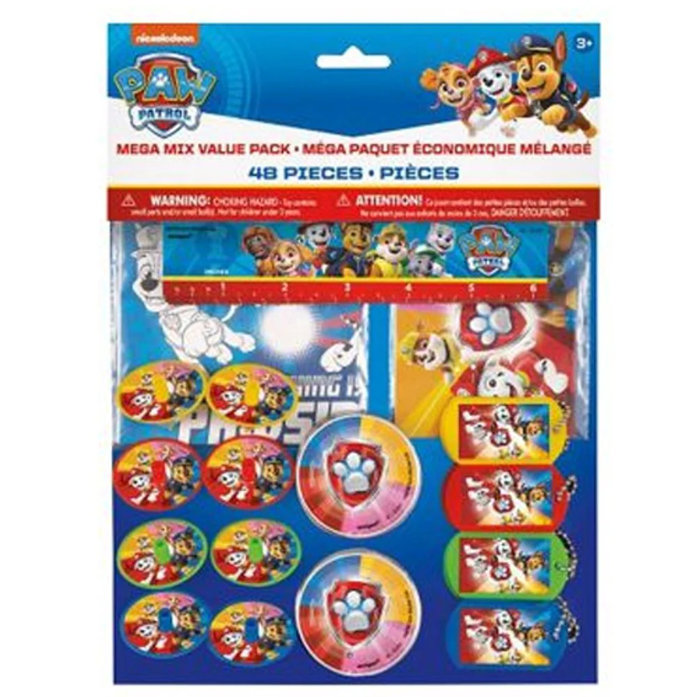 Paw Patrol Favor Pack (48pc)
