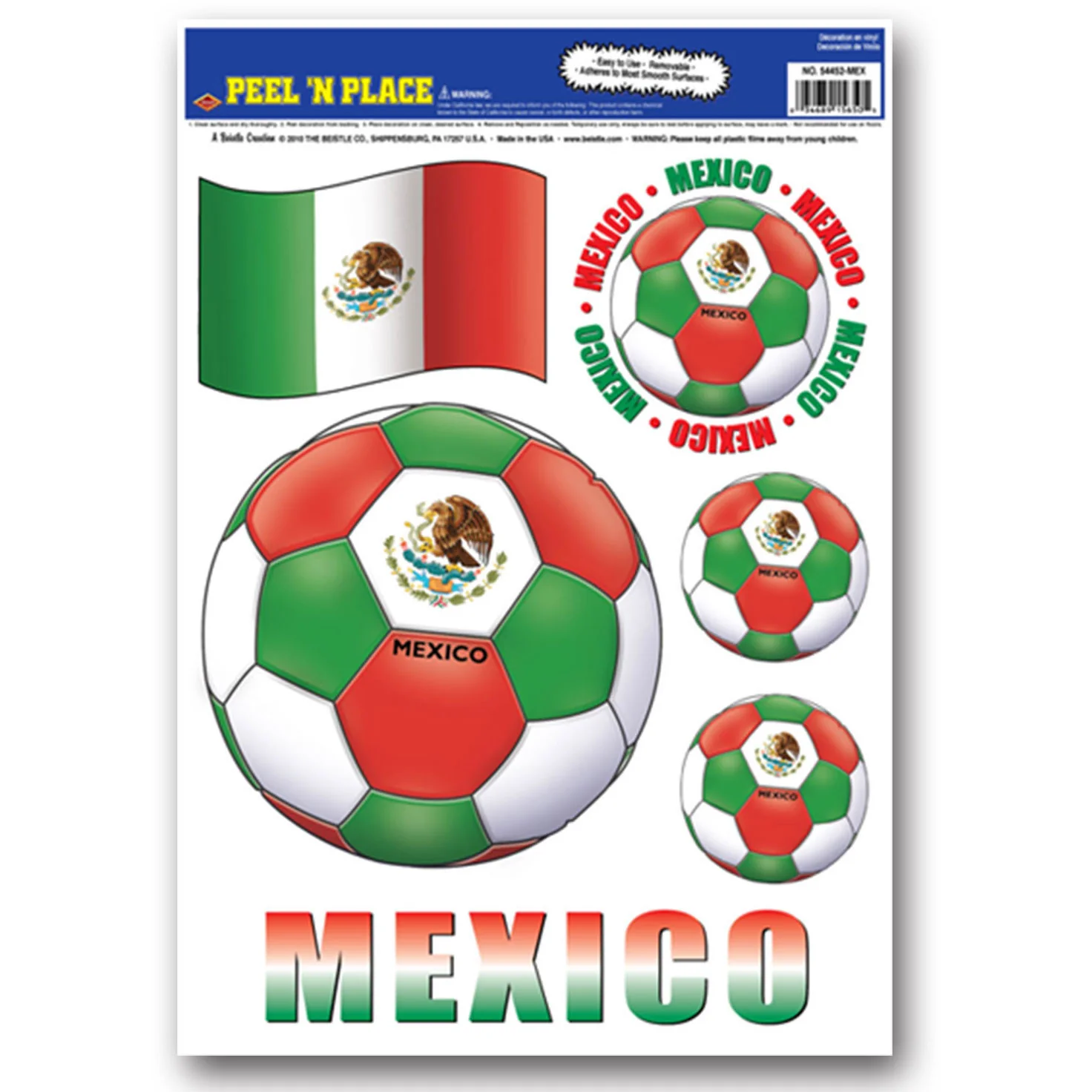 Peel 'N Place - Mexico