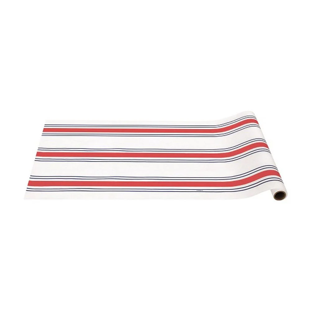 Peppy Patriotic Paper Table Runner