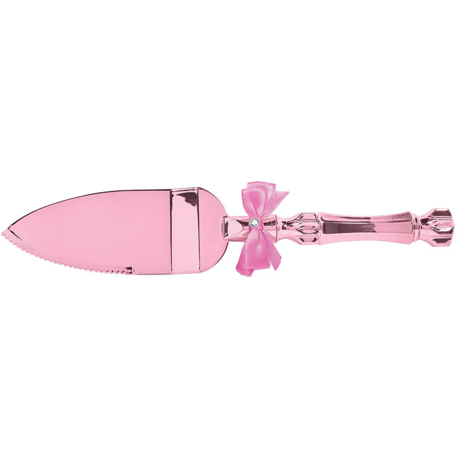 Pink Baby Shower Cake Server