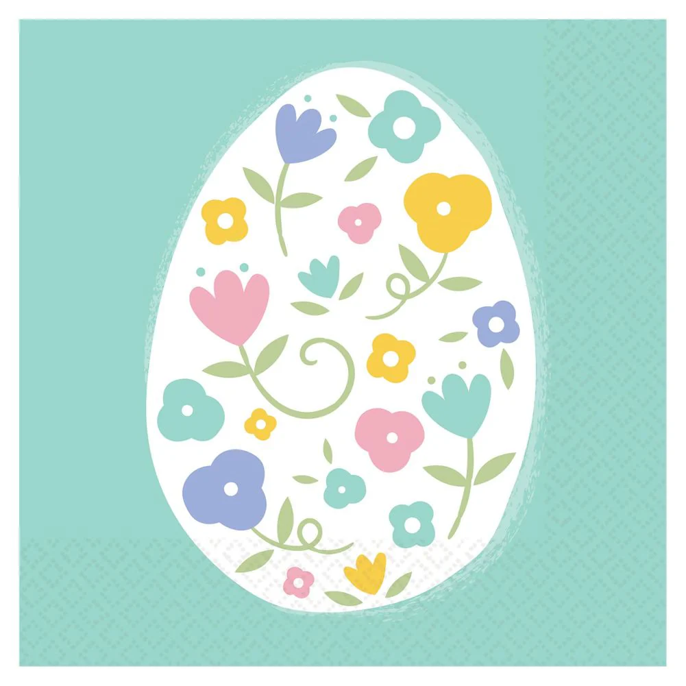 Pretty Pastels Easter Beverage Napkins (16ct)