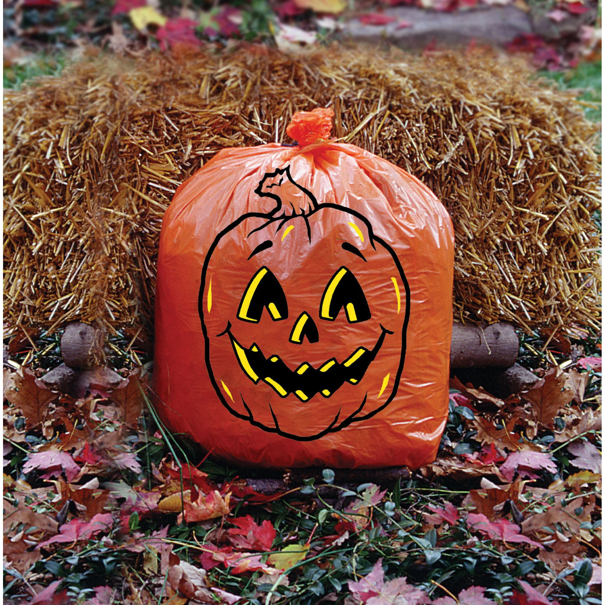 Pumpkin Lawn Bag