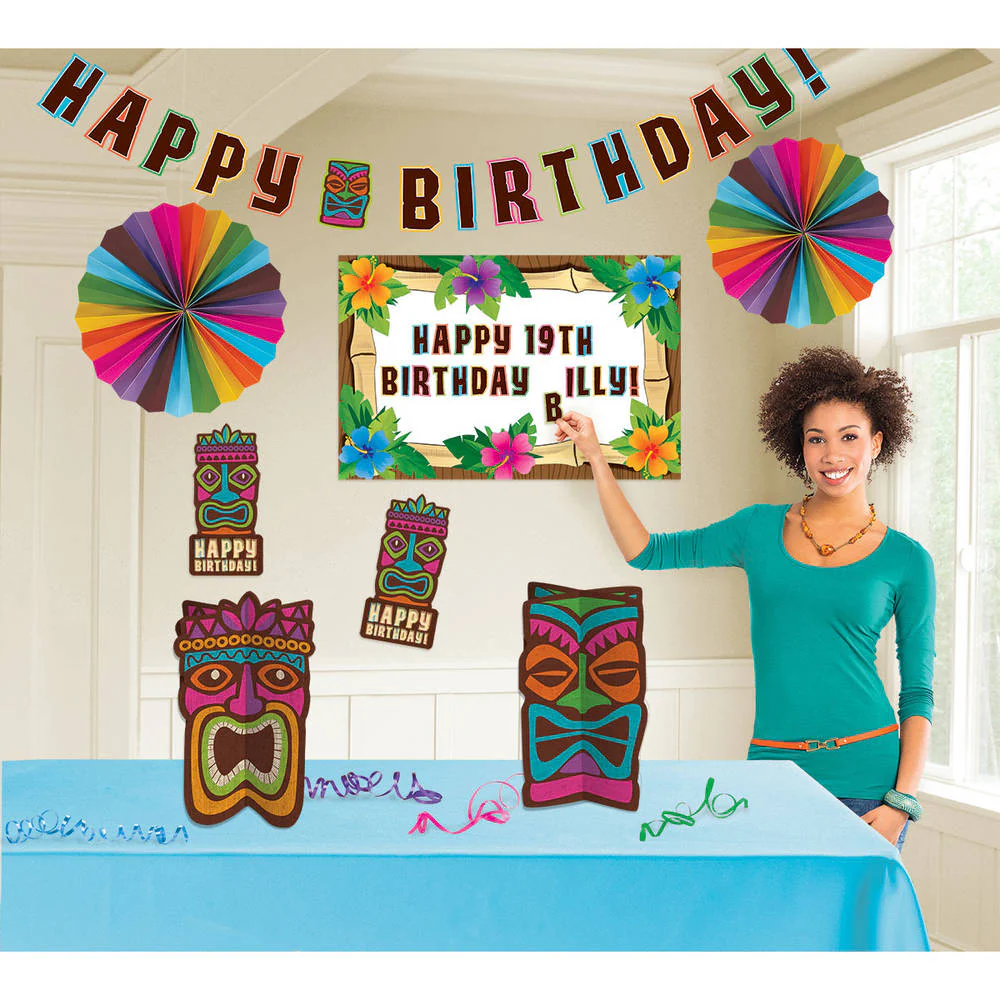 Rainbow Birthday Room Decorating Kit