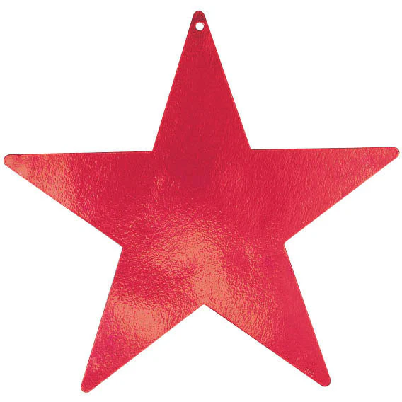 Red Star Cutout