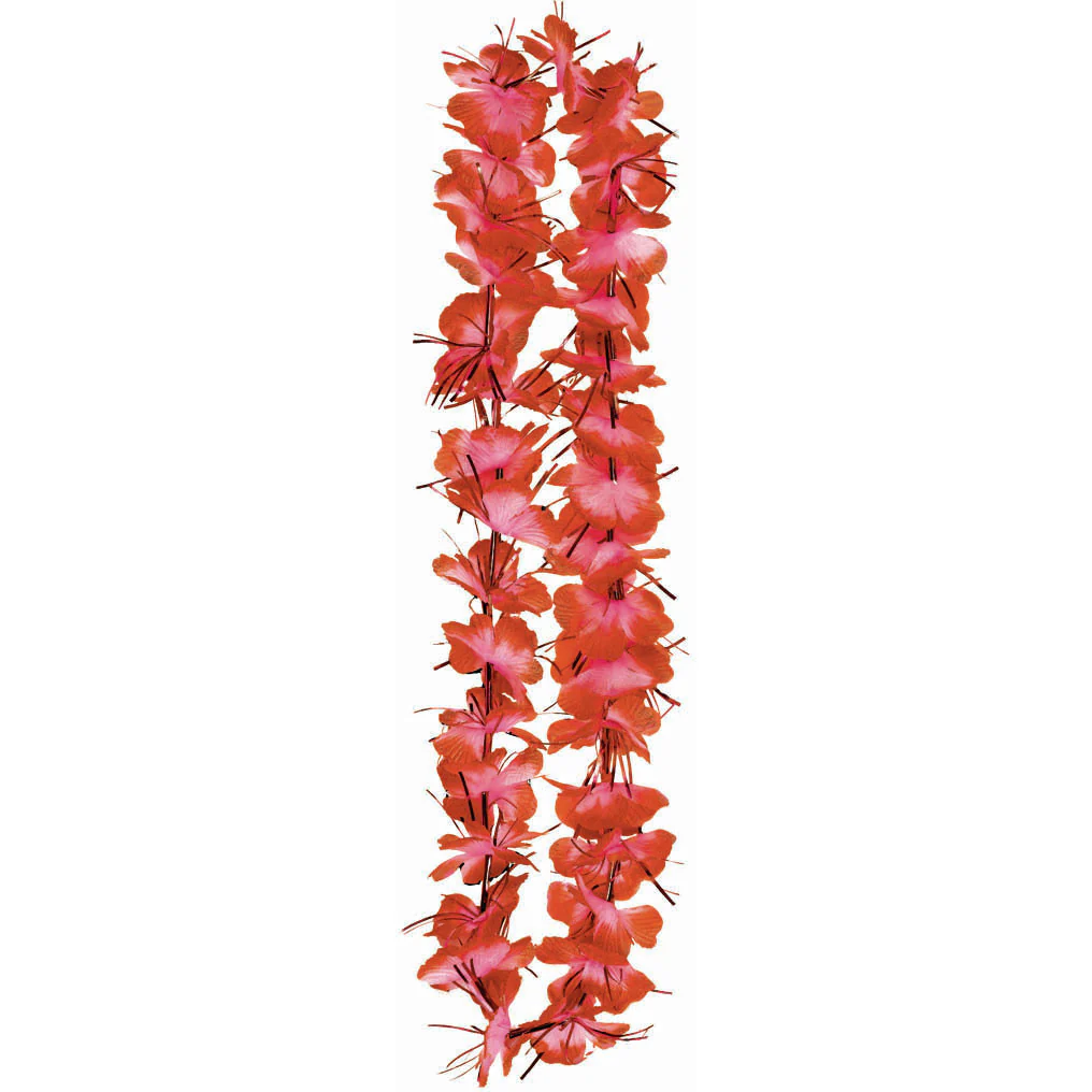 Red Tinsel Lei (1ct)