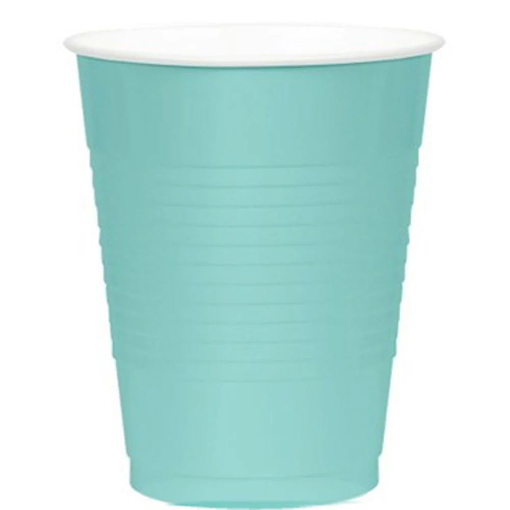 Robins Egg Blue 12oz Plastic Cups (50ct)