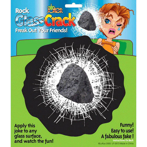 Rock In Glass Practical Joke