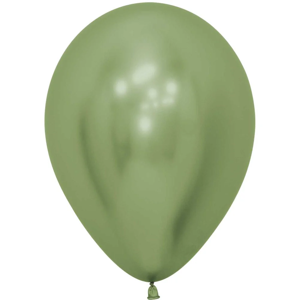 Sempertex 11" Reflex Lime Green Latex Balloons (50ct)