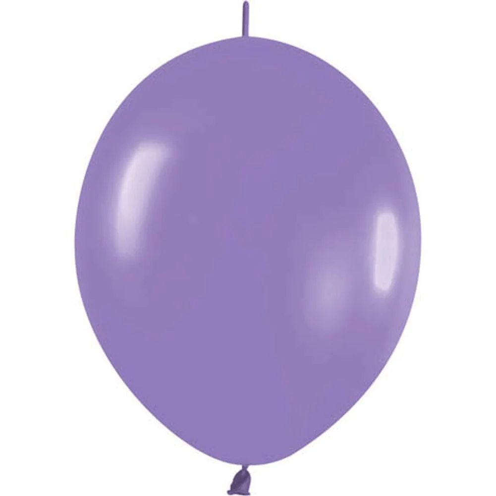 Sempertex 12" Deluxe Lilac Link-O-Loon Latex Balloons (50ct)